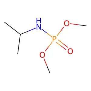 Phosphoramidic acid, (1-methylethyl)-, dimethyl ester structure