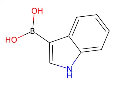 (1-(tert-Butoxycarbonyl)-1H-indol-3-yl)boronic acid structure