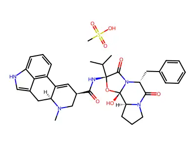 Ergocristinine methanesulfonate structure