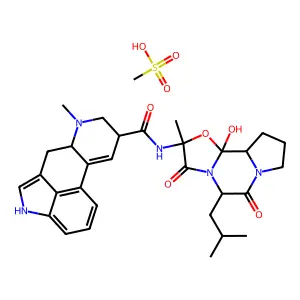 Ergosinine methanesulfonate structure