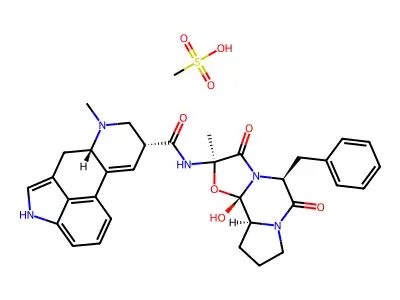 Ergotaminine methanesulfonate structure