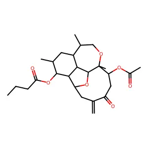 Asbestinin 4 structure