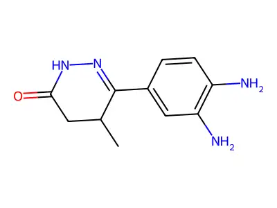 6-(3,4-Diaminophenyl)-5-methyl-4,5-dihydropyridazin-3(2H)-one structure