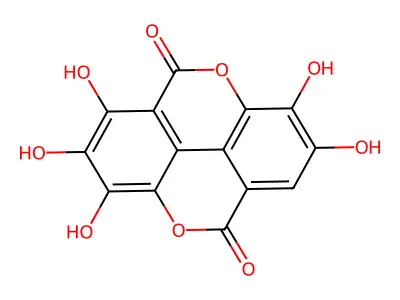 Flavellagic Acid structure