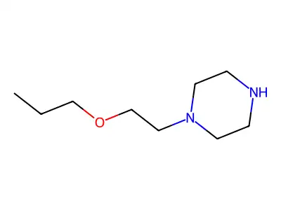 1-(2-Propoxyethyl)piperazine structure