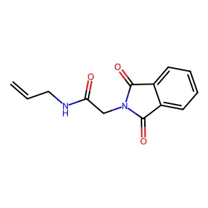 N-Allyl-2-(1,3-dioxoisoindolin-2-yl)acetamide structure