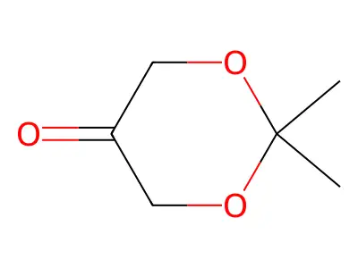 2,2-Dimethyl-1,3-dioxan-5-one structure