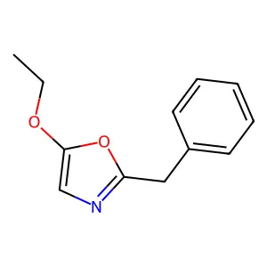 2-Benzyl-5-ethoxyoxazole structure