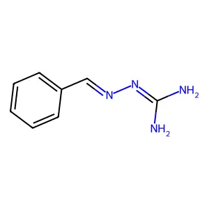 Benzylideneaminoguanidine structure