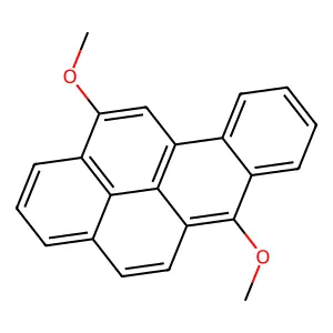 Benzo(a)pyrene, 6,12-dimethoxy- structure