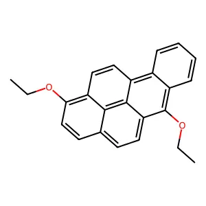 Benzo(a)pyrene, 1,6-diethoxy- structure