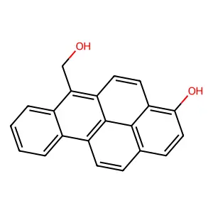 6-(Hydroxymethyl)benzo(a)pyren-3-ol structure
