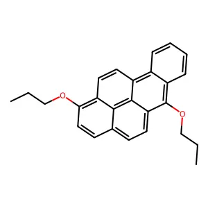 1,6-Dipropoxybenzo(a)pyrene structure