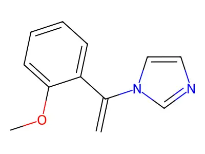 1H-Imidazole, 1-[1-(2-methoxyphenyl)ethenyl]- structure