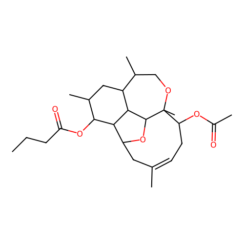Asbestinin 1 structure