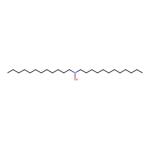 N,N-didodecylhydroxylamine structure