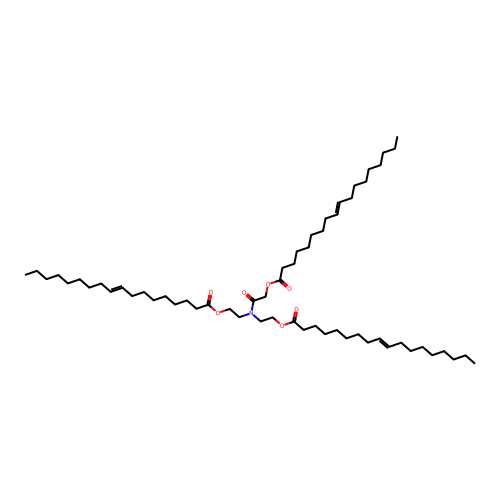 2-[[2-[(Z)-octadec-9-enoyl]oxyacetyl]-[2-[(E)-octadec-9-enoy structure