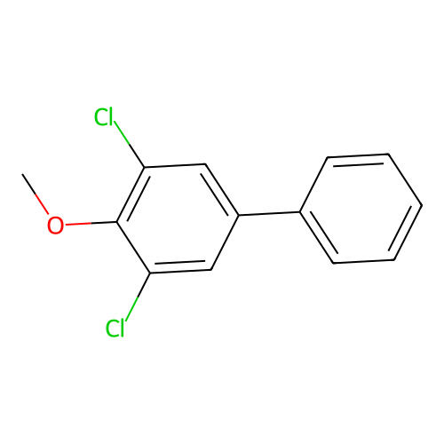 3,5-Dichloro-4-methoxy-1,1'-biphenyl structure