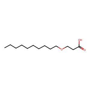4-氧杂十四酸 structure