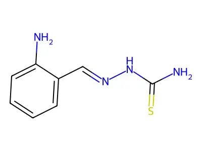 [(2-Aminophenyl)methylideneamino]thiourea structure