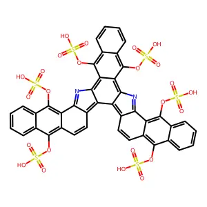 Anthrasol Brown IBR酸盐 structure