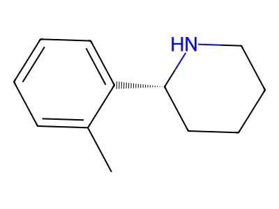 2-(2-Methylphenyl)piperidine structure