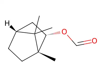 甲酸冰片酯 structure