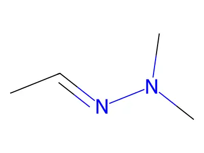 乙醛二甲基腙 structure