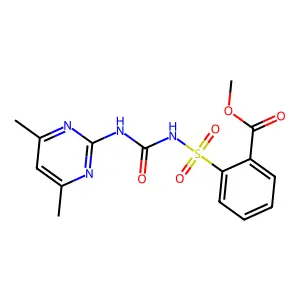 Sulfometuron-methyl structure