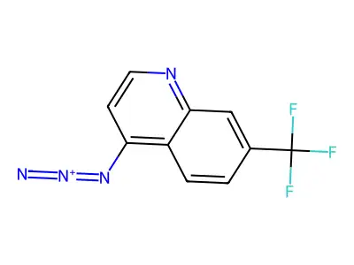 4-Azido-7-(trifluoromethyl)quinoline structure