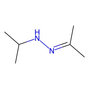 2-Propanone, (1-methylethyl)hydrazone structure