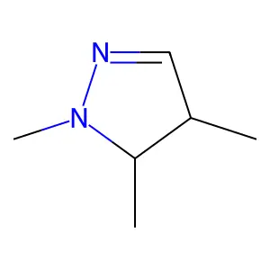 2-Pyrazoline, 1,4,5-trimethyl- structure