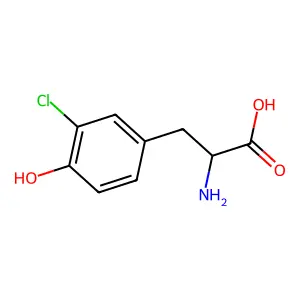 3-Chloro-L-Tyrosine structure