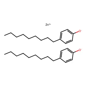 Phenol, 4-nonyl-, zinc salt (2:1) structure