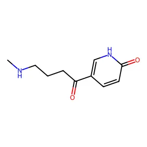 6-Hydroxypseudooxynicotine structure