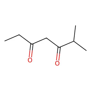 2-Methylheptane-3,5-dione structure