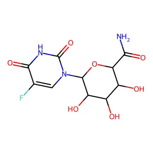 5-Fluorouracil glucuronamide structure
