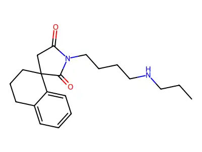 1'-(4-(Propylamino)butyl)-3,4-dihydrospiro(naphthalene-1(2H),3'-pyrrolidine)-2',5'-dione structure