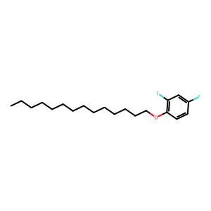 2,4-Difluoro-1-tetradecoxybenzene structure