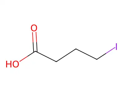 4-碘丁酸 structure