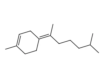 Cyclohexene, 4-(1,5-dimethylhexylidene)-1-methyl- structure