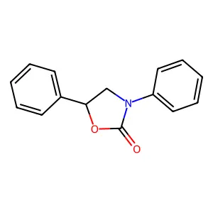2-Oxazolidinone, 3,5-diphenyl- structure