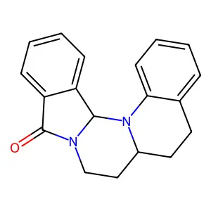 6,6a,7,8-Tetrahydro-5H-isoindolopyrimidoquinolin-10(14bH)one structure