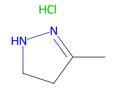 3-methyl-4,5-dihydro-1H-pyrazole Hydrochloride structure