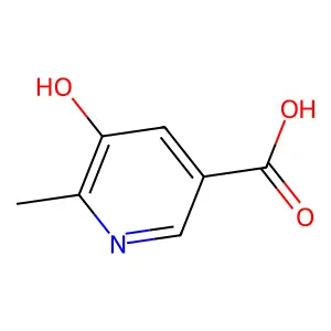 2-Methyl-3-hydroxypyridine-5-carboxylic acid structure