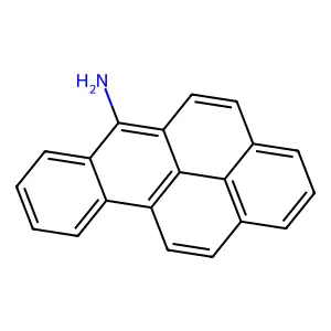 6-Aminobenzo(a)pyrene structure