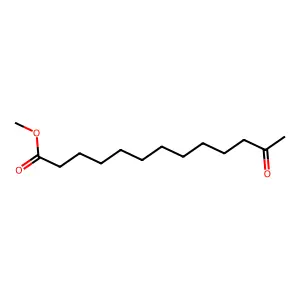 Methyl 12-oxotridecanoate structure