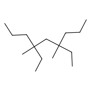 4,6-Diethyl-4,6-dimethylnonane structure