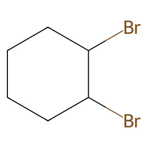 trans-1,2-Dibromocyclohexane structure