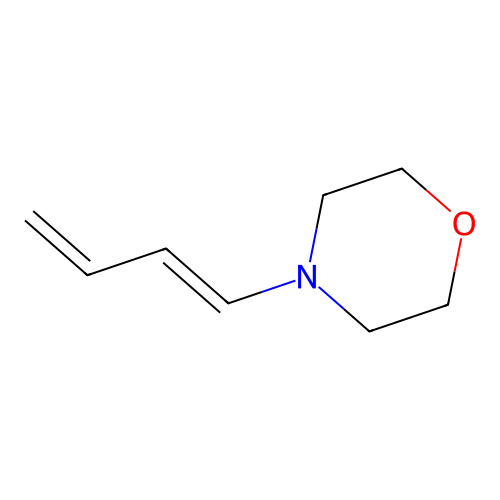 1-Morpholino-1,3-butadiene structure